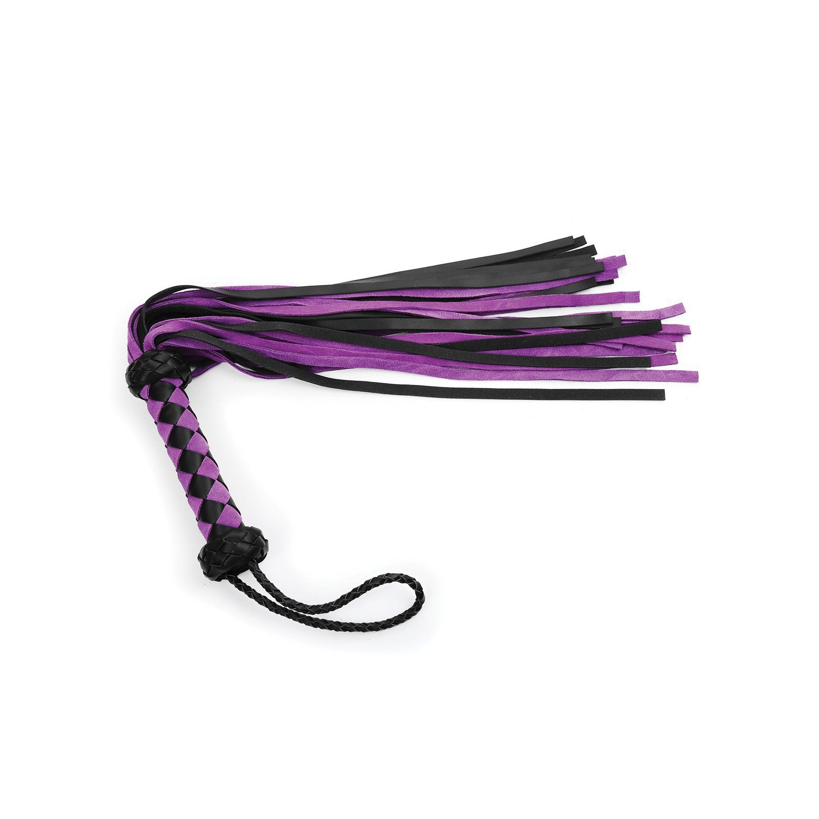 Flogger de Cuero 22 Pulgadas Plesur Morado