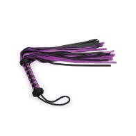 Flogger de Cuero 22 Pulgadas Plesur Morado