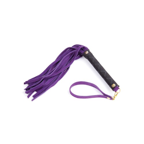 Flogger Mini de Cuero Plesur para Juego Sensorial