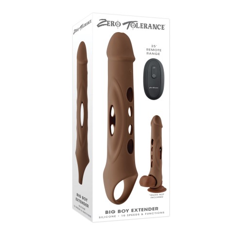 Extensor de Pene Big Boy Control Remoto Zero Tolerance - Oscuro