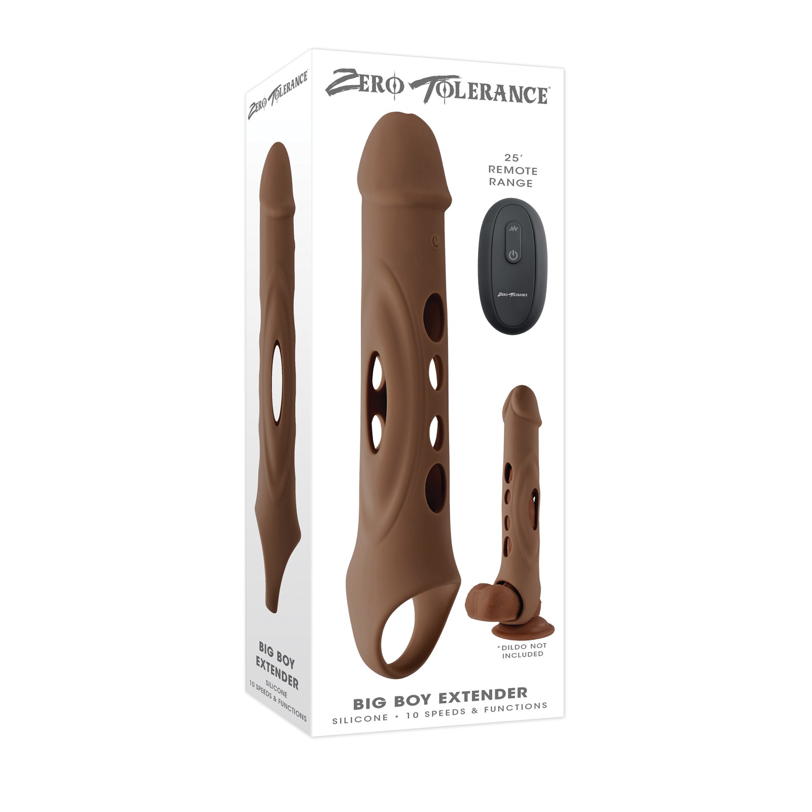 Extensor de Pene Big Boy Control Remoto Zero Tolerance - Oscuro