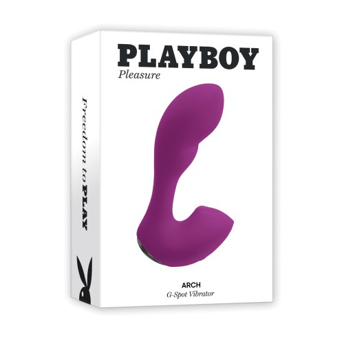 Playboy Arch G-Spot Vibrator - Fuchsia