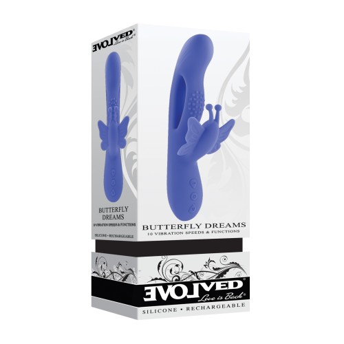 Evolved Butterfly Dreams Rechargeable Vibrator