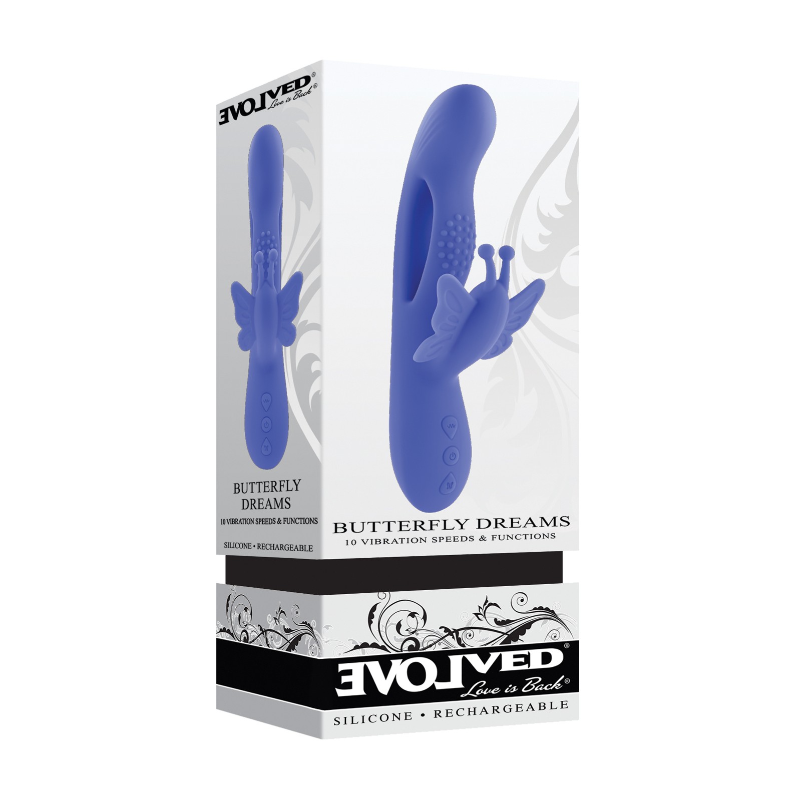 Vibrador Recargable Evolved Butterfly Dreams