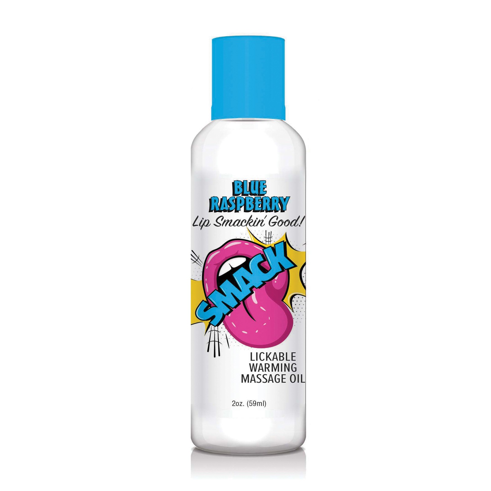 Smack Warming Lickable Massage Oil Blue Raspberry