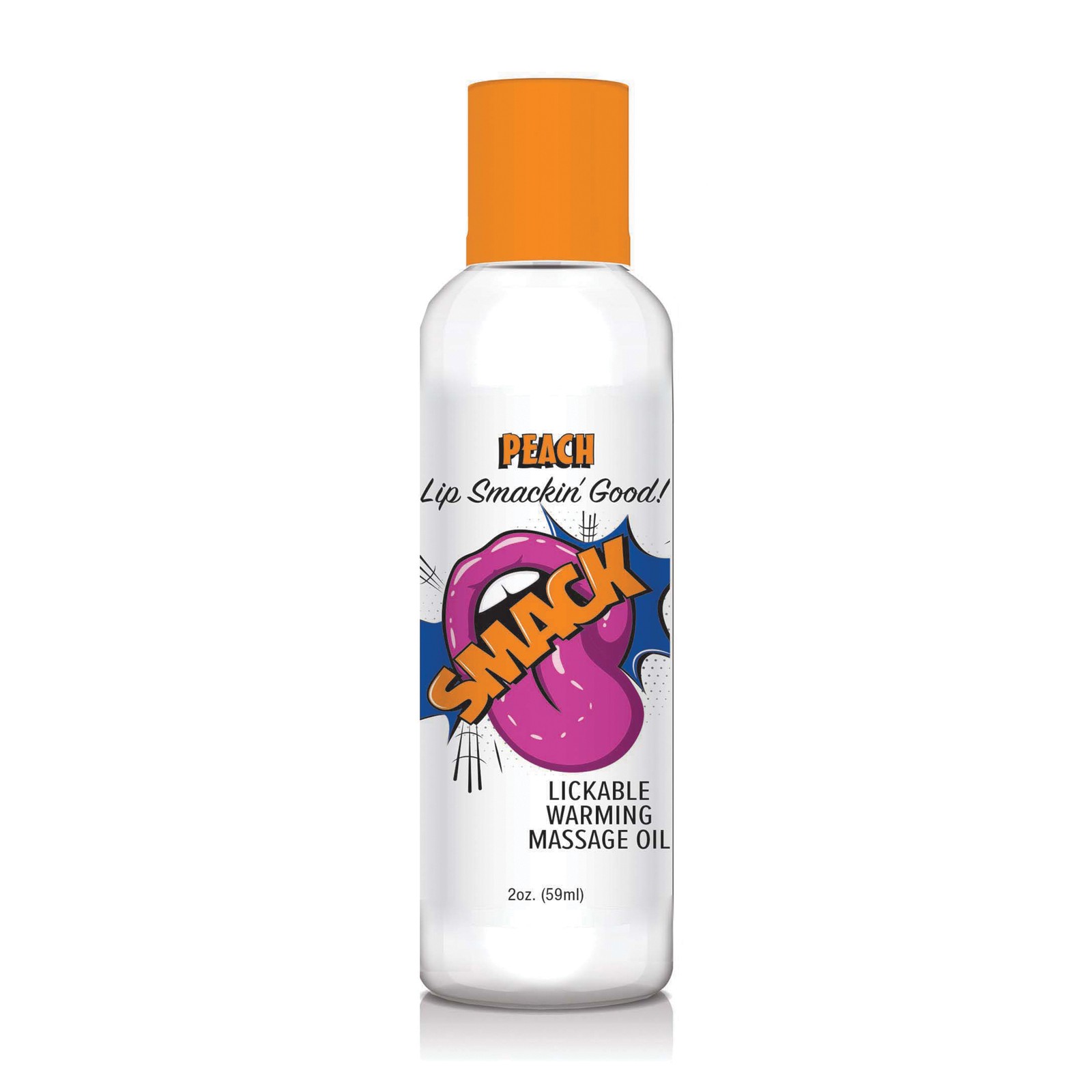 Warming Massage Oil Smack in Peach Flavor