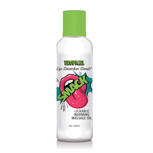 Tropical Warming Massage Oil for Sensual Exploration