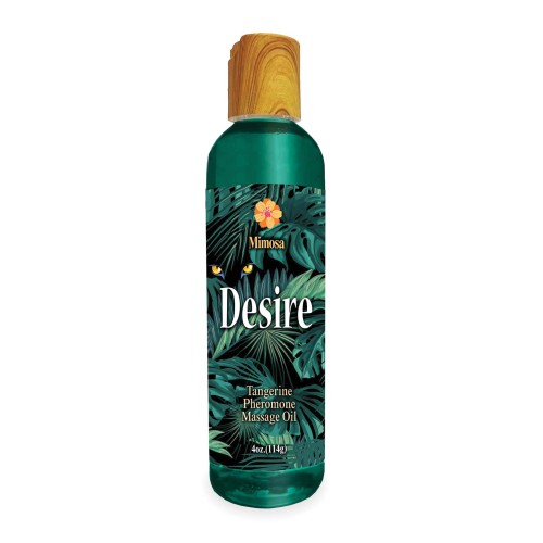 Desire Pheromone Massage Oil in Tangerine Flavor