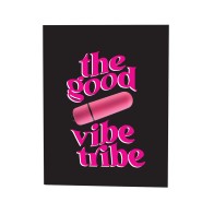 Tarjeta de Saludo Traviesa The Good Vibe Tribe