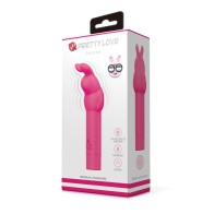 Vibrador Bunny Pretty Love Gerardo Rosa Brillante