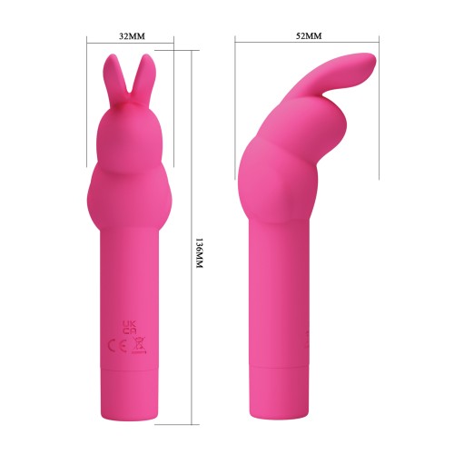 Pretty Love Gerardo Bunny Vibrator Hot Pink