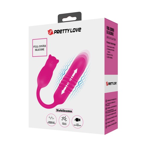 Huevo Thrusting Nobikuma de Pretty Love - Fucsia