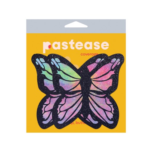 Pastease Coverage Twinkle Velvet Butterfly Rainbow O/S