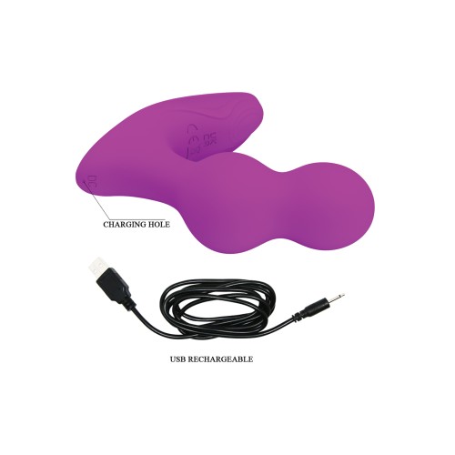 Pretty Love Terrance Dual Stimulator Fuchsia