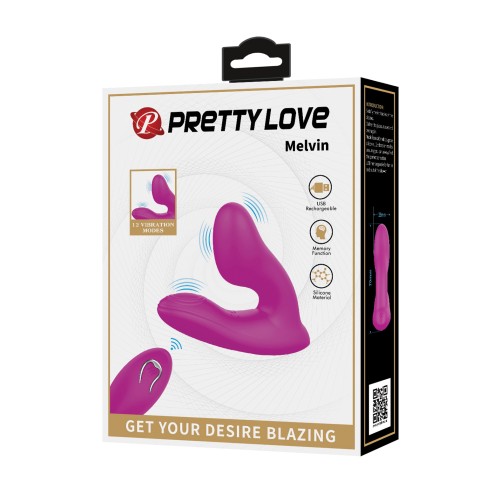 Estimular Doble Pretty Love Melvin Fucsia