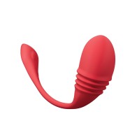 Lovense Vulse Thrusting Egg - Red