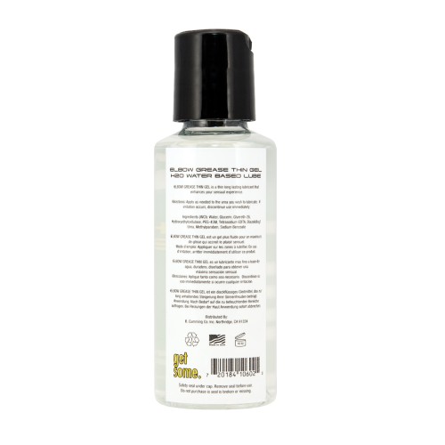 Gel Delicado Elbow Grease H2O 2.4 oz