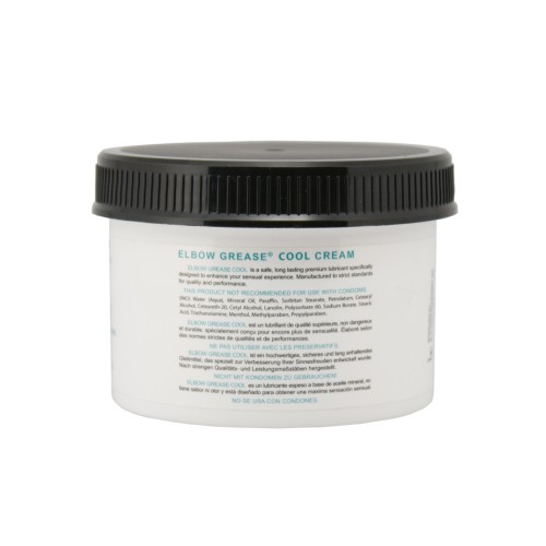 Elbow Grease Cool Cream for Enhanced Stimulation