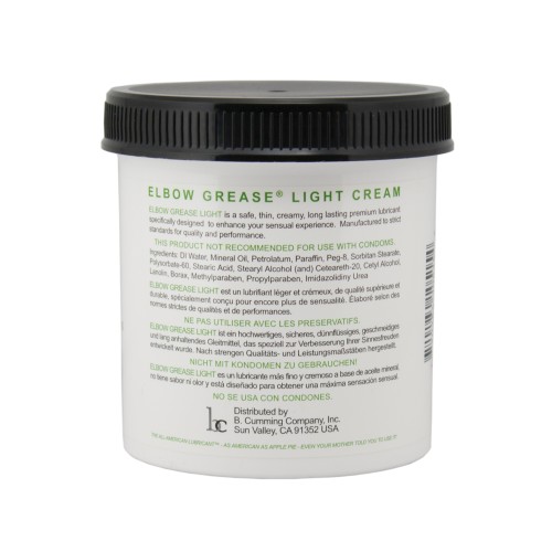 Elbow Grease Crema Ligera - 15 oz