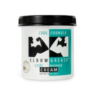 Crema Enfriadora Elbow Grease - 15 oz para Estimulación Mejorada