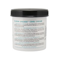 Crema Enfriadora Elbow Grease - 15 oz para Estimulación Mejorada