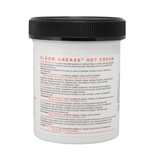 Elbow Grease Crema Caliente Tarro de 4 oz