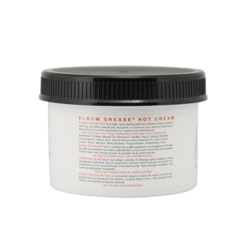 Elbow Grease Hot Cream Jar