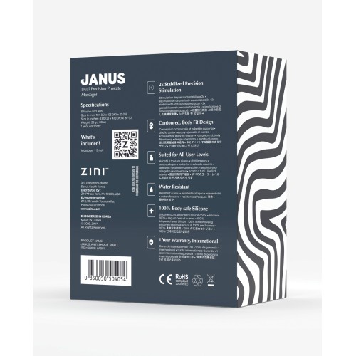 Masajeador Prostático Zini Janus Anti Shock