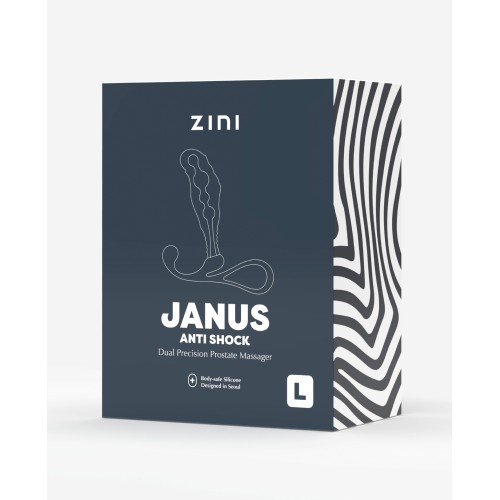 Zini Janus Anti Shock Grande Negro Masajeador Prostático