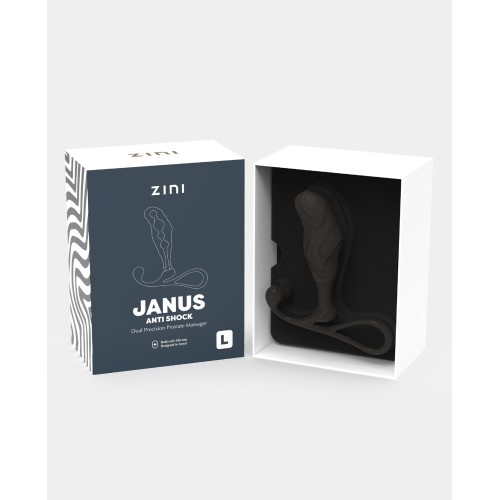 Zini Janus Anti Shock Grande Negro Masajeador Prostático