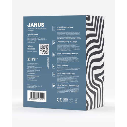 Zini Janus Lamp Iron Prostate Massager Medium