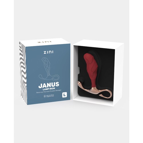 Zini Janus Lamp Iron Masajeador Prostático de Precisión para Placer Absoluto