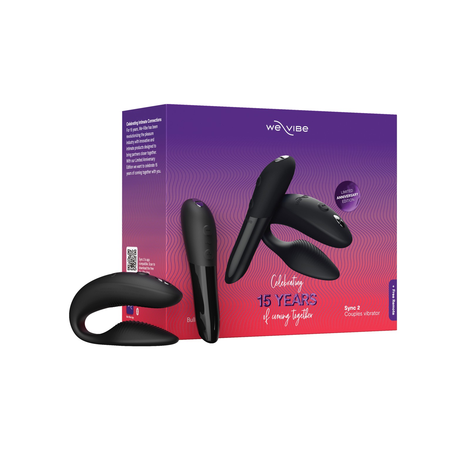 We-Vibe 15 Year Anniversary Collection - Black