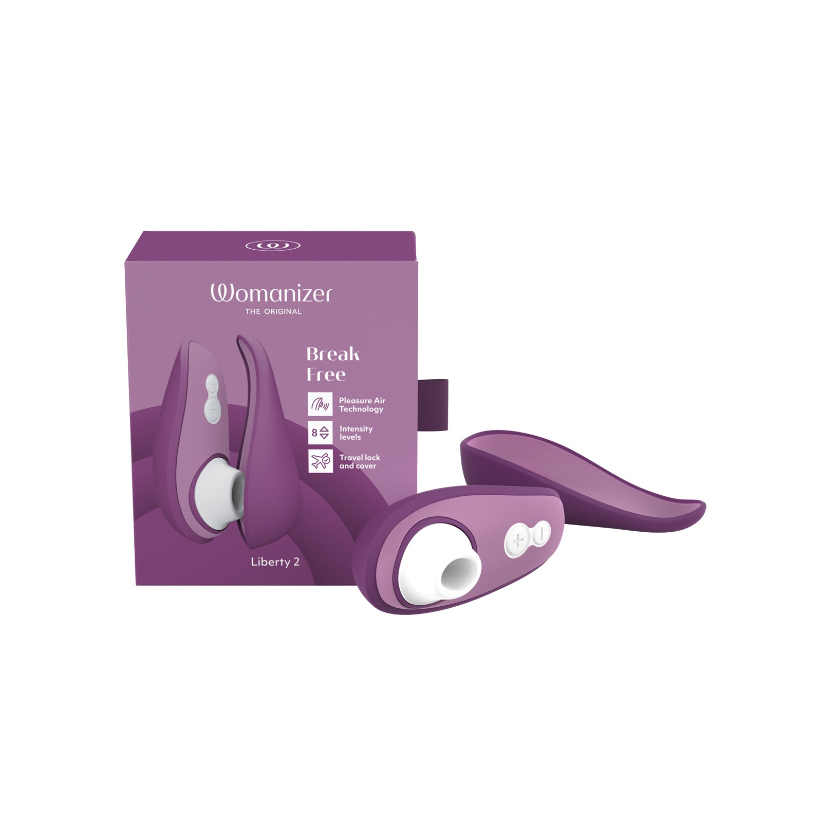 Womanizer Liberty 2 Clitoral Stimulator Purple