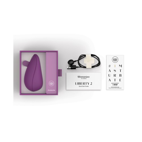 Womanizer Liberty 2 Clitoral Stimulator Purple