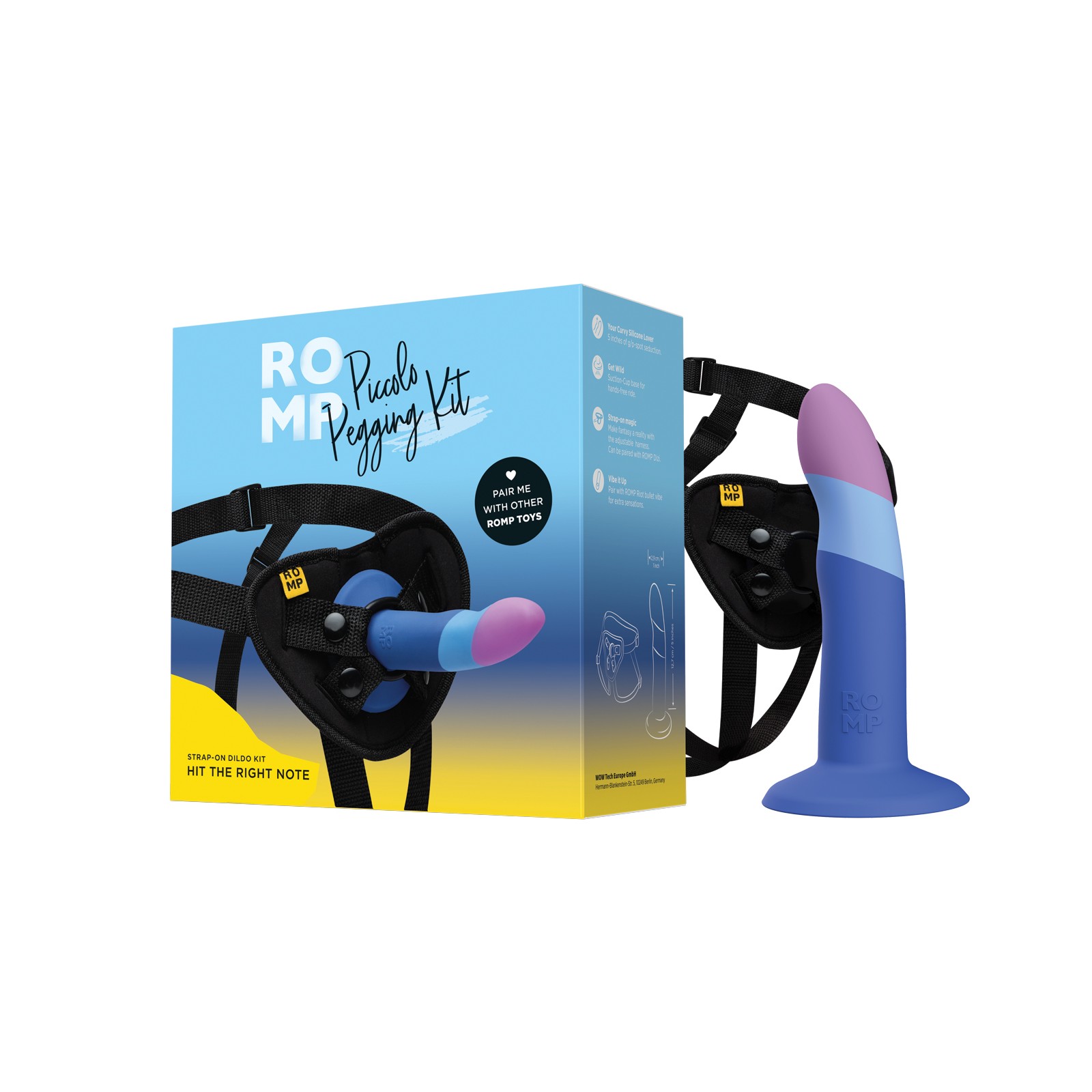 Kit de Pegging ROMP Piccolo para Parejas Aventureas