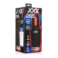 Curve Toys Jock 15x Vibrating & Sucking Masturbator