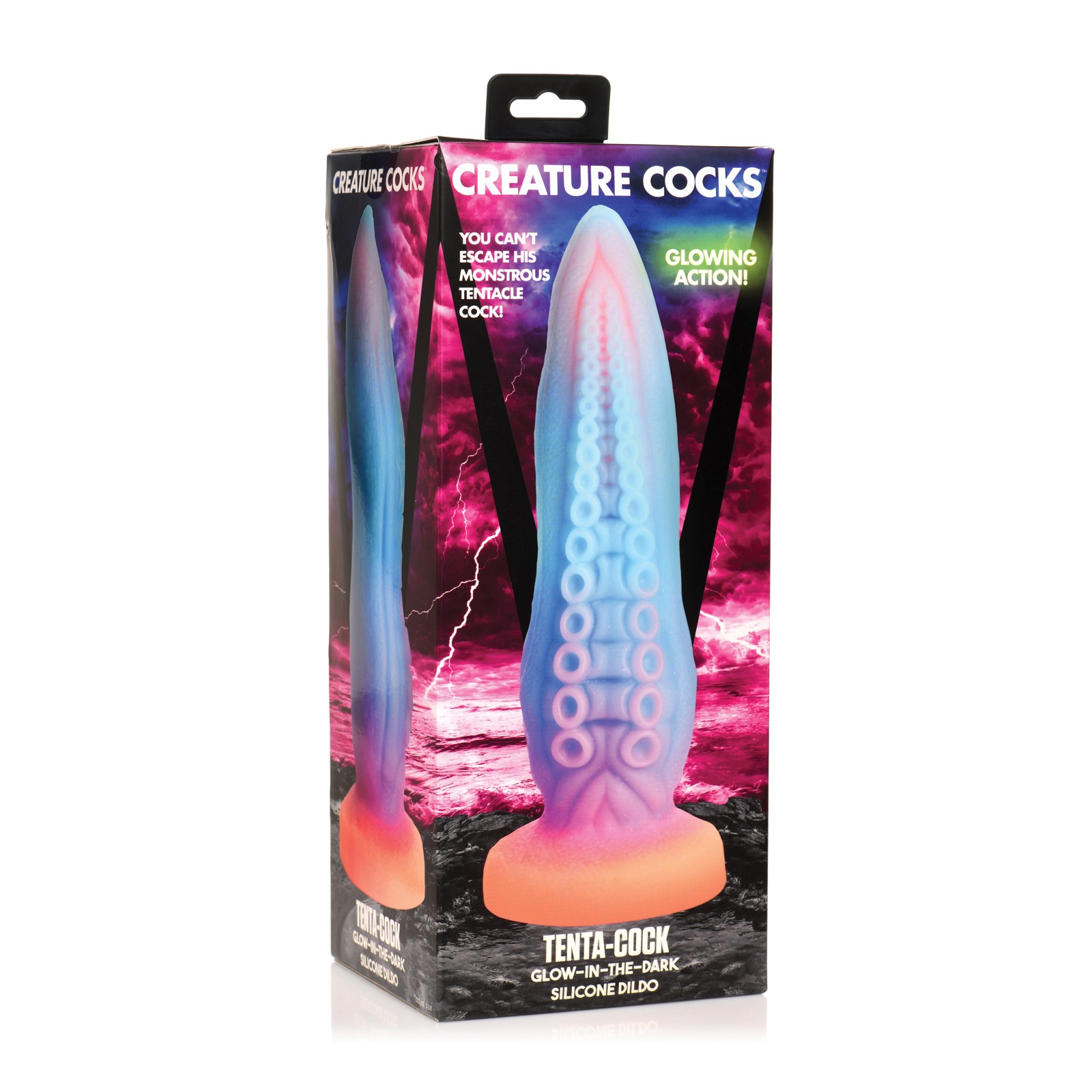 Dildo de Silicona Tenta-Cock Creature Cocks - Brilla en la Oscuridad