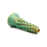 Creature Cocks Stegosaurus Spiky Dildo Teal Gold