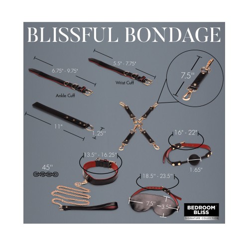 Bedroom Bliss Deluxe Bondage Set for Couples