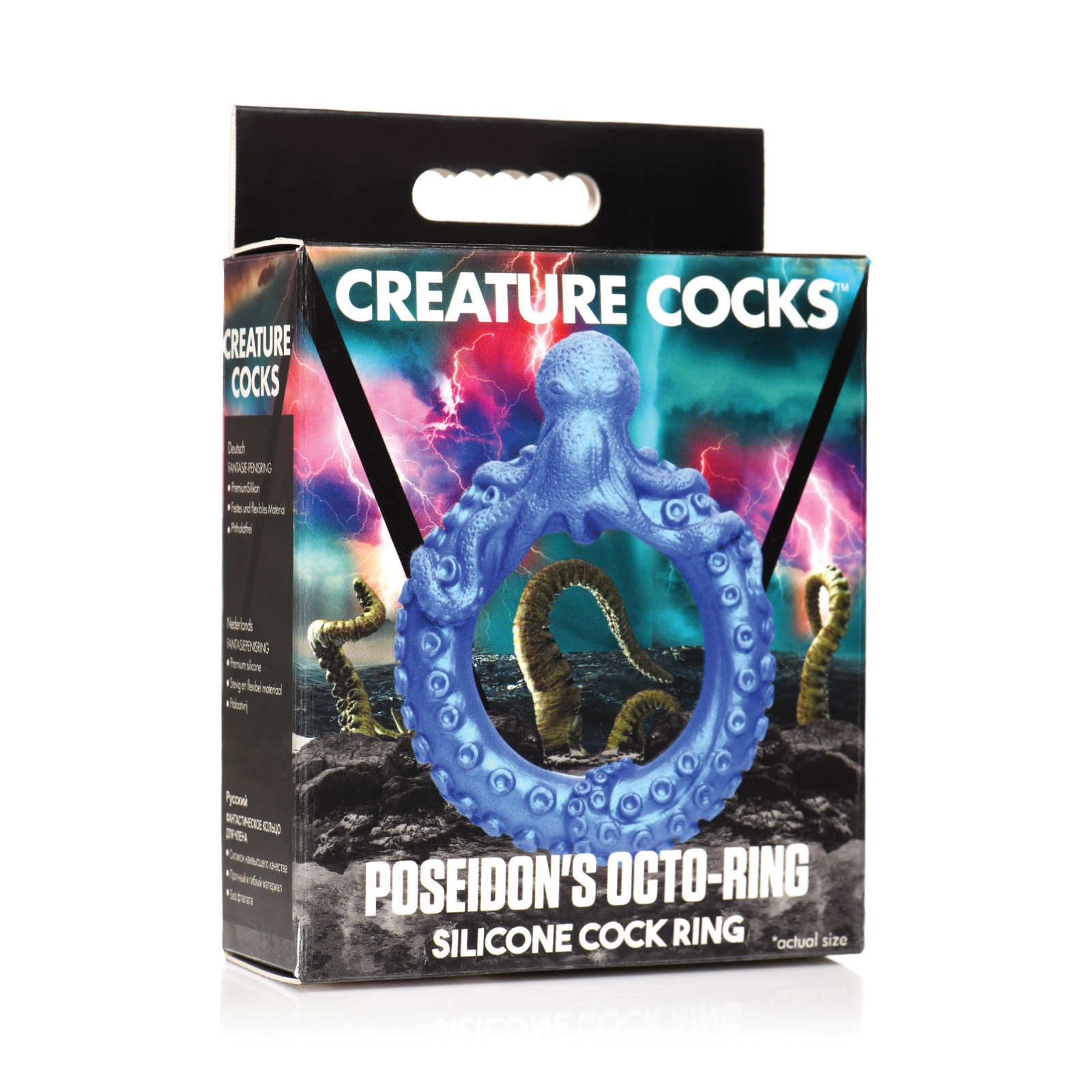 Poseidon's Octo Silicone Cock Ring for Enhanced Pleasure