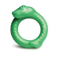 Anillo de Silicona Serpentina Creature Cocks Verde