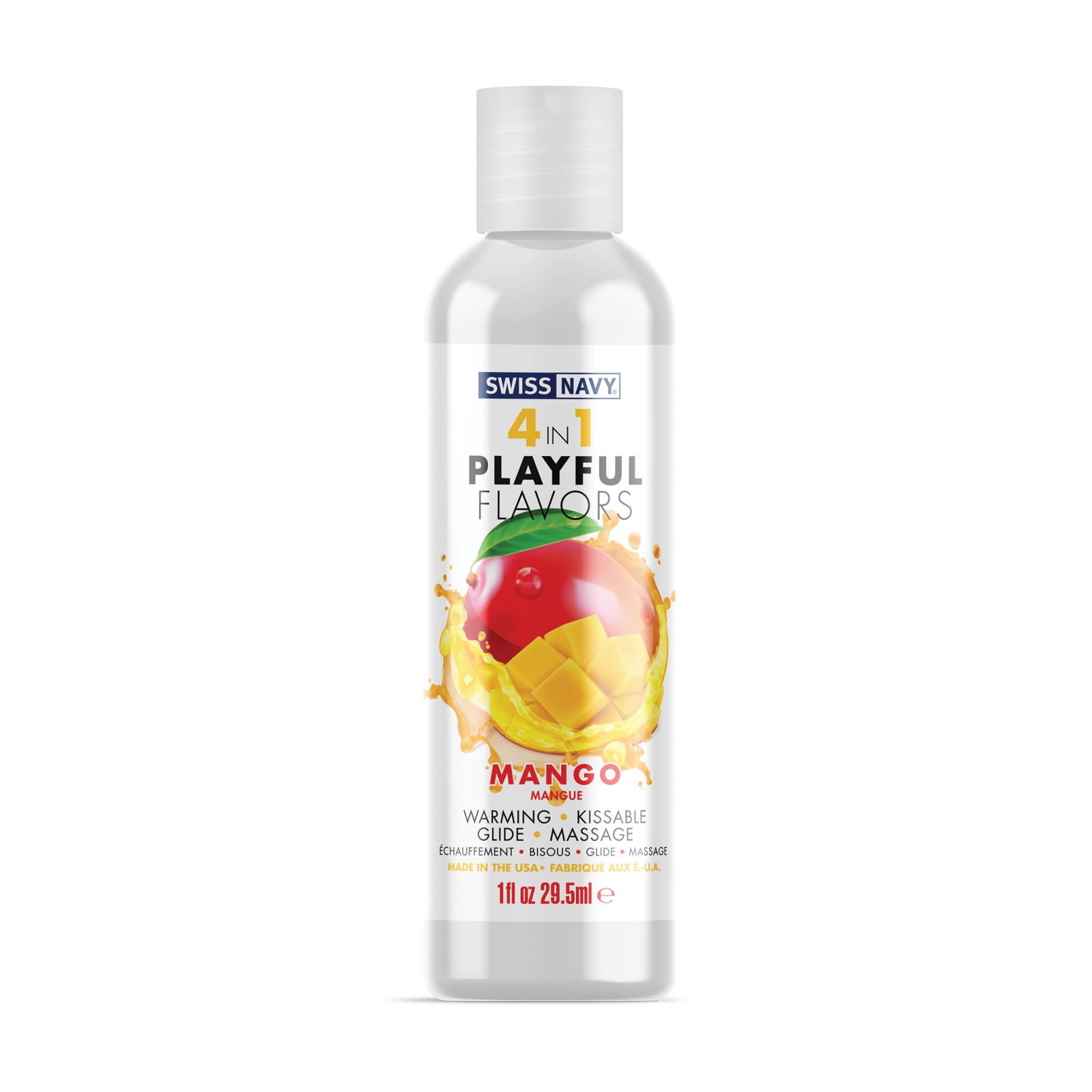 Swiss Navy 4 en 1 Sabor Mango - 1 oz