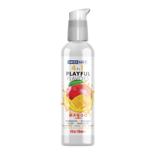 Swiss Navy 4 in 1 Playful Flavors Mango