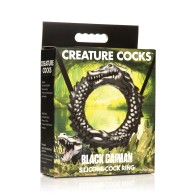 Anillo para el Pene Creature Cocks Caiman Negro