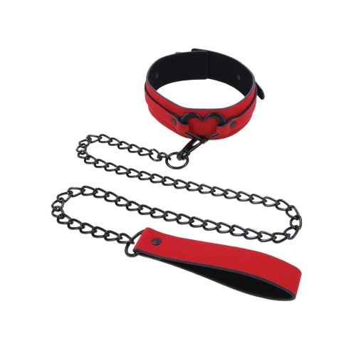 Amor Collar and Leash for Sensual Pleasure