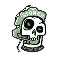 Wood Rocket Stoned to the Bone Air Freshener - Pine