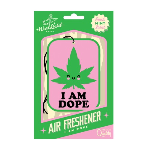 I Am Dope Air Freshener - Mint