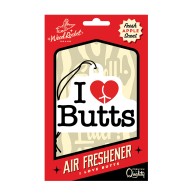 Ambientador I Love Butts de Wood Rocket - Manzana