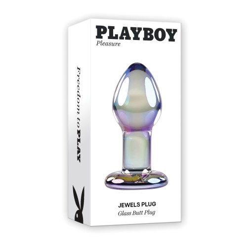 Play Boy Pleasure Jewels Butt Plug - Clear